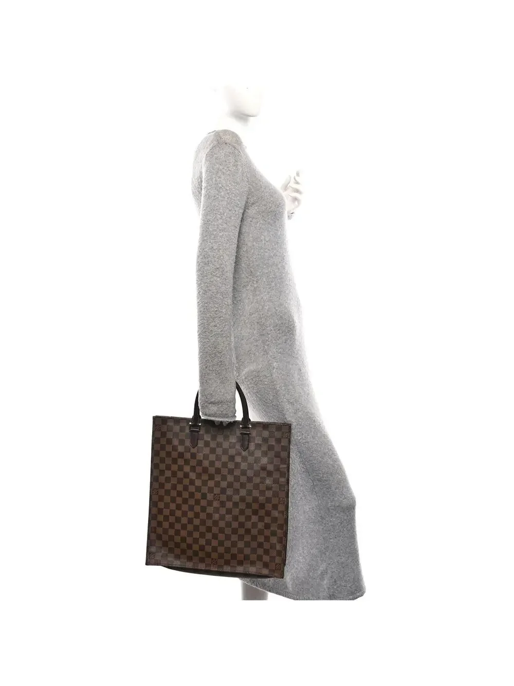 Louis Vuitton Damier Ebene Sac Plat #261644L65B